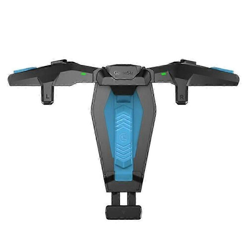 F4 Falcon mobiele gamecontroller voor PUBG, Android joystick gamepad - zwart