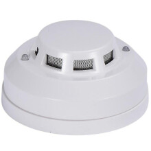 Kabelgebundener Rauchmelder DC 12V/24V, Netzwerkfähiger Rauchmelderschalter, Feuermelder, Detektoren, Sensor-B