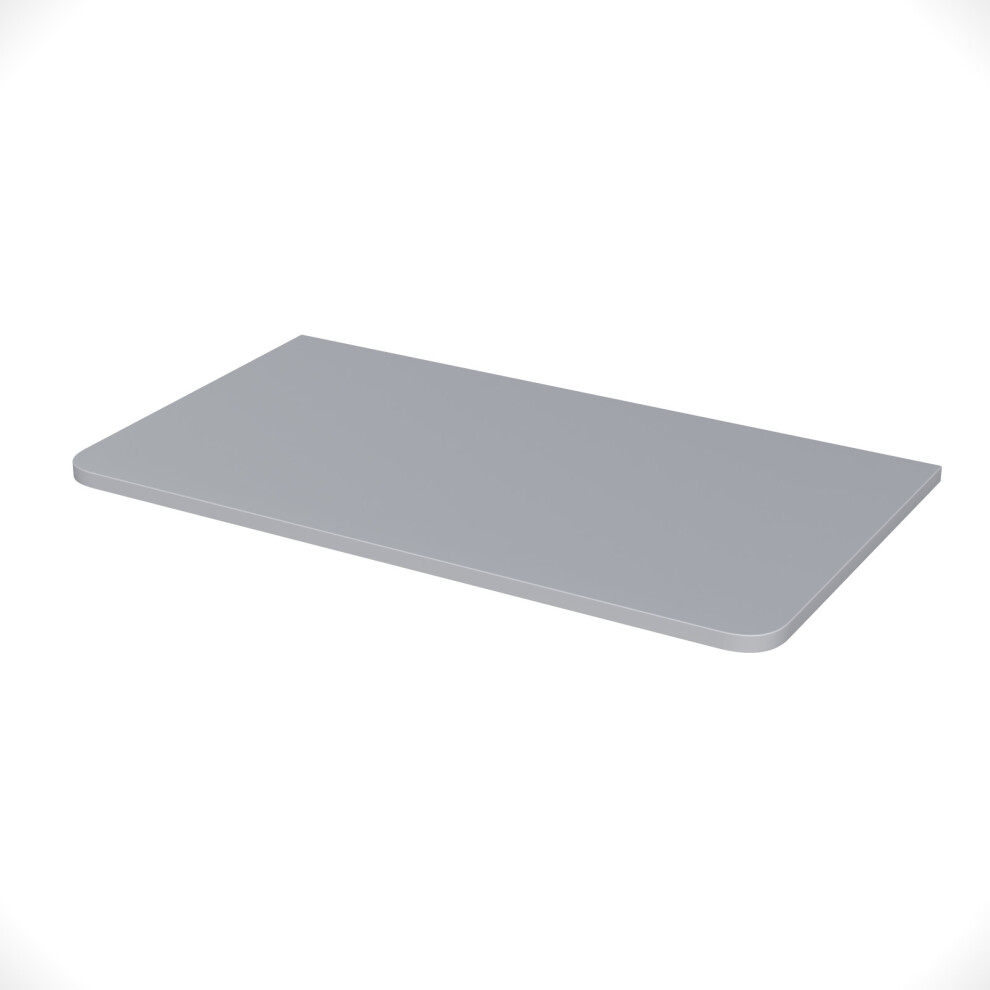 Nes Home 800Mm Matte Round Corner Mdf Bathroom Worktop For Vanity Cabinet Grey