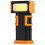 (Orange) Magnetic Auto Repair Work Light Rechargable Digital Battery Indicator 1