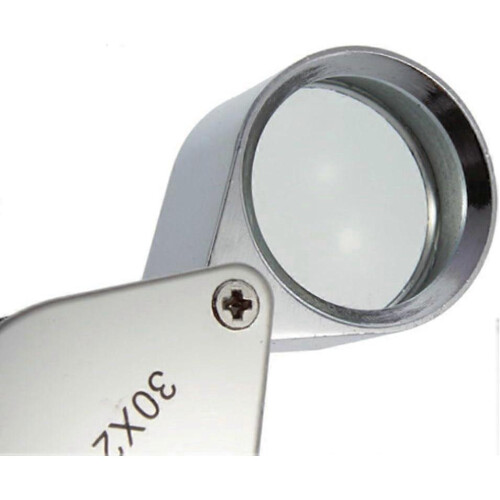 Jeweler's loupe 30 x 21 mm. 1