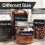 170Pcs Black Removable Labels for Jars,for Storage Bins(Black) 4