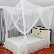 (White) Bed Net Mosquito Nets Mosquito Net Bed Large Mosquito Net Beds Bedroom Bed Cover Flying Insect Protection