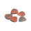 5PCS Quick Playing Guitar Picks Featuring Nonslip-sunset powder 1
