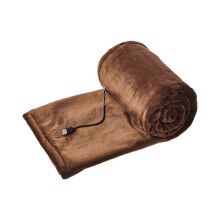 (coffee 160x80cm) Cordless Electric Heated Blanket, Usb Heated Blanket Portable Electric T Hrow