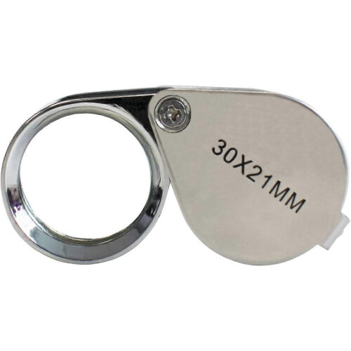 Jeweler's loupe 30 x 21 mm.