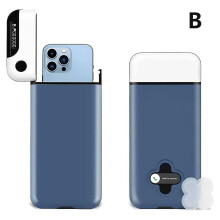 (blue) Cell Phone Lock Box with Timer, Help to Be Self-Discipline and Focus