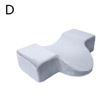 (New gray) Grafting Eyelash Pillow to Protect U-shaped Cervical Vertebra Pillow Aids
