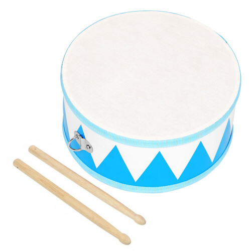 Hand Drum Indian Style Double-sided Percussion-blue white