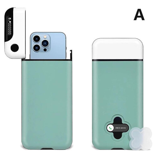 (green) Cell Phone Lock Box with Timer, Help to Be Self-Discipline and Focus