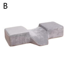 (gray) Grafting Eyelash Pillow to Protect U-shaped Cervical Vertebra Pillow Aids