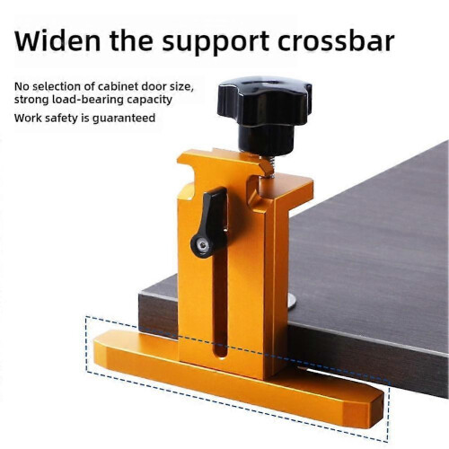 (1pc) Cabinet Door Installation Positioner Hardware Door Mounting Jig Adjustable 2