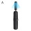 (Black) USB Chargeable Foldable Umbrella with Fan Beach Portable UV Umbrella 1