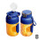 (Blue Two cups two caps) Portable Juicer Multifunctional Portable Juicer Cup with Digital Display 1