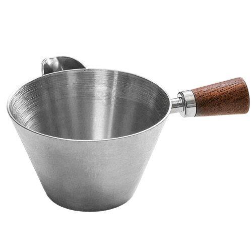 Coffee Filter Efficient Espresso and Milk Ounces-walnuthandle