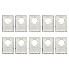 Pack of 10 Plastic Coin Display Cases Four-Point Fixation Coin