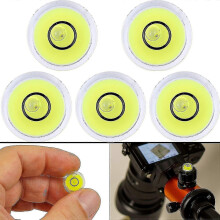 Spirit Level,pack Of 5, 12 Mm Diameter,precision Spirit Level with Air Bubble,mini Spirit Level