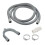 1.5M Long Drain Hose Extension Pipe Kit, Universal Replacement Washing Machine Drain Hose, Extra Long Washing Machine 1
