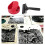 2 stuks ergonomische handgreep rubberen drukrollen set 4
