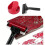 2Pcs Ergonomic Handle Rubber Printing Rollers Set Professional 5