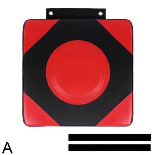 (Red 30x30cm) Boxing Wall Target Wall Boxing Punching Pad Home Use Training Equipment