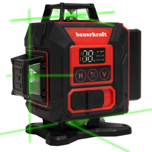 360 4D grön lasernivå, 16 linjer 1