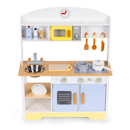 Kinderkeukenset met oven, wasmachine en 12 accessoires 1