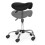 Adjustable Swivel Saddle Stool - Black, Medical Use 8