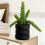 Artistic Recycled Tire Shape Flower Container Resin Texture for 4