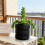 Small Desktop Tire Shape Planter Resin Texture Creative Desk 7