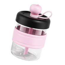 Lekvrij ontwerp Cold Brew koffiecontainer met persen-Roze