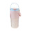 Unique Gradient Pattern Nonrust Steel Water-Pink 600ml 1