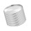 12PCS Elegante Edelstahl Flache Katzen Lebensmittel Platte 1