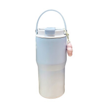 Elegant Gradient Color Vacuum Flasks With 304-Blue 600ml