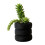 Artistic Recycled Tire Shape Flower Container Resin Texture for 1