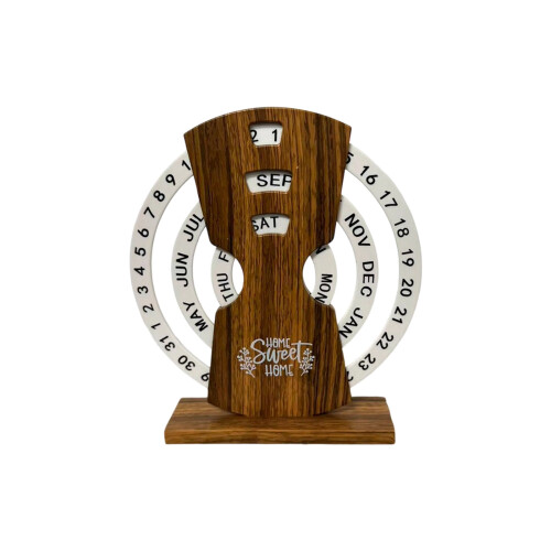 Rotating Desktop Calendar For Workspaces Or Living Room-C 1