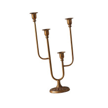 Iron Taper Candle Holders Decorative Candle Stand,4 Armed-A3414