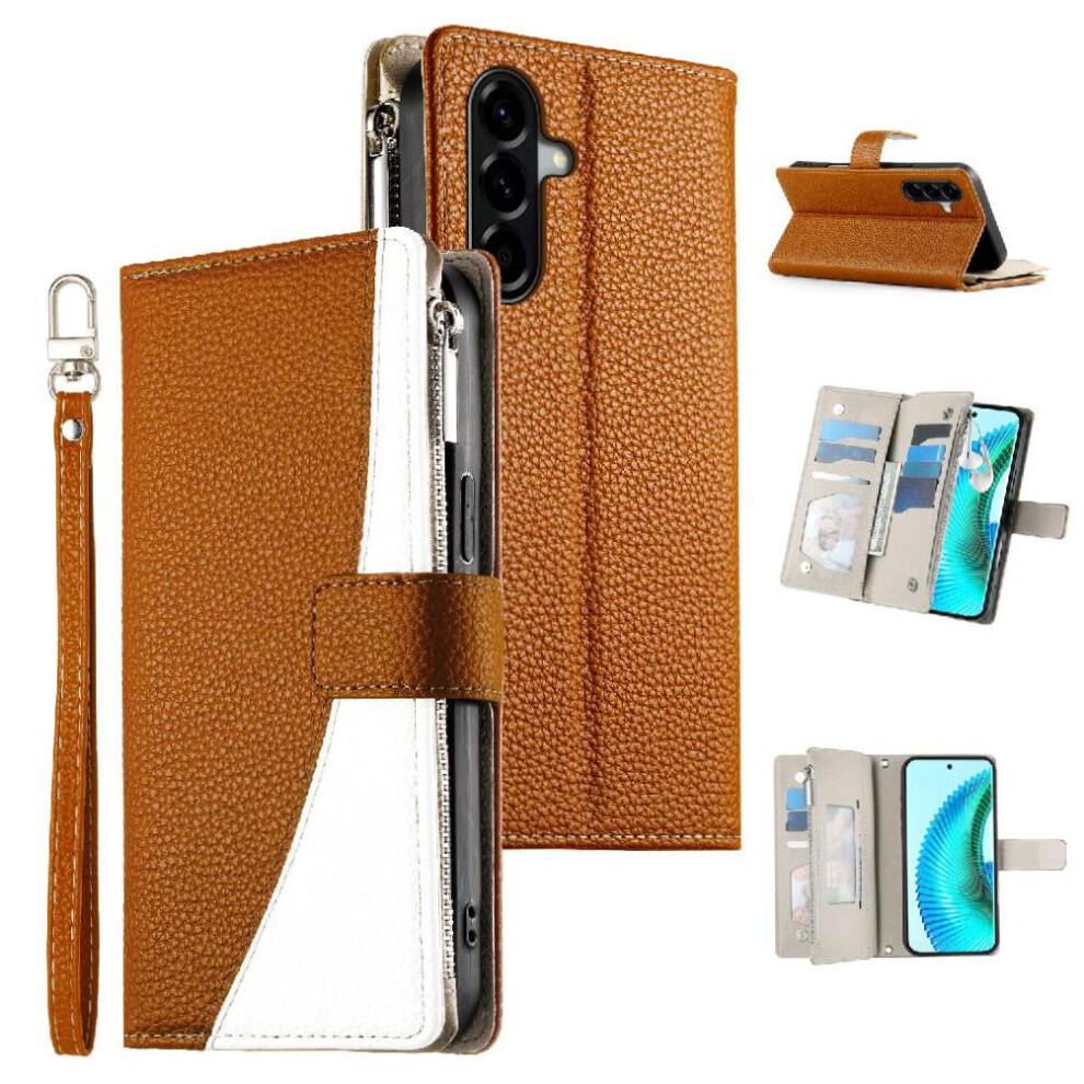 Flip Case For Samsung Galaxy A57 5G Card Slots Elegant Leather Case Wallet 764563377350