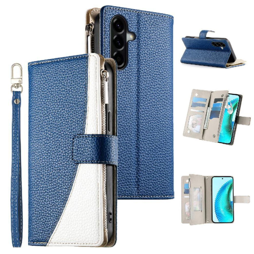 () Flip Case For Samsung Galaxy A57 5G Card Slots Elegant Leather Case Wallet 764563377374