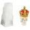 Creative Crucifix King Crowned Skull Ornament Silicone Mold-A02 1
