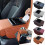(Black) Car Center Console Armrest Pillow Auto Armrest Box Cushion Pad with Cup Holder 4