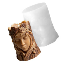 Creative Tree With Human Figure Silicone Mould For Handmade