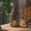 Ramadans Home Decorations Rusty Hollow Lantern Moroccans-A3407 5