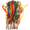 12pcs Rainbow Ribbon Dance Ribbon Colored Ribbon (multi-colored)-hs 1