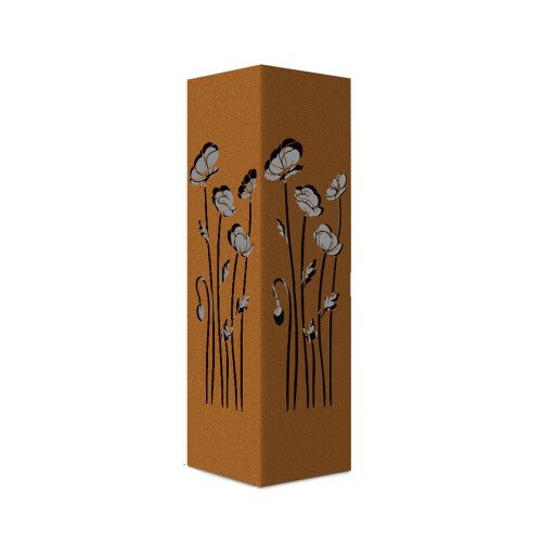 Gartensäule, antike, handgefertigte Gartensäulen aus Eisen,-D