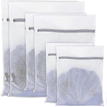 Mesh Laundry Bag for Wahshing Machine 6pcs Laundry Bags for Delicates with Zip A