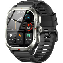 Smart Watch GPS, Answer/Make Call, 2.06"HD Screen Smartwatch for Men Women, Fitness Watch with Heart Rate