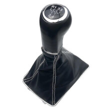 (White R12345) For Opel Astra Iii H 1.6 Vauxhall 2004 2005 2006 2007 2008 2009 2010 Car Styling Gear Shift Knob Lever Gaiter Boot Cover Case-12345r