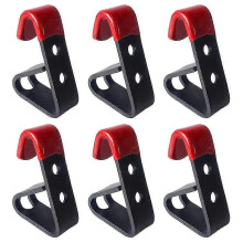6pcs Tire Wheel Rim Hub Hanging Metal Hook Metal Holder Shop Display Stand Rack Wall Mounted Racing