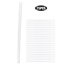 Plastic Binding Combs Spiral Coils For A4Binder Clips Notebook Organizer Supplies, Compact Lightweight Reusable With Durable Quality